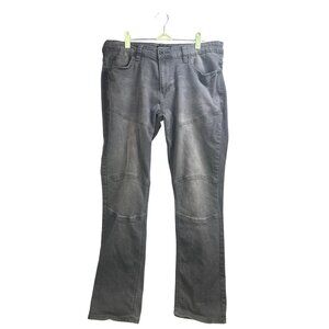 Kenneth Cole New York Mens Gray Denim Jeans‎ 34X30 Relaxed Fit
